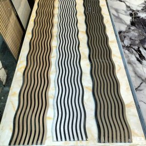 3D panneau mural acoustique en bois ZIGZAG – Image 2
