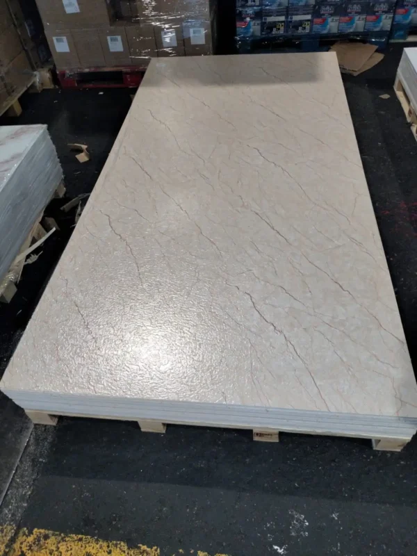 Panneau PVC marbre gris 244x122CM