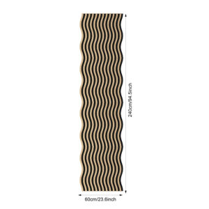 3D panneau mural acoustique en bois ZIGZAG – Image 5