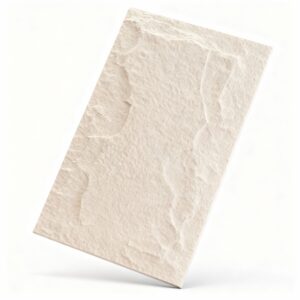 Panneau Décoratif en Pierre polyuréthane BEIGE claire - Imitation Pierre 3D Imperméable (Copie)