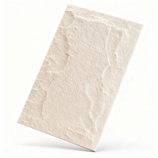 Panneau Décoratif en Pierre polyuréthane BEIGE claire - Imitation Pierre 3D Imperméable (Copie)