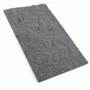 Panneau Décoratif en Pierre polyuréthane noir M6- Imitation Pierre 3D Imperméable
