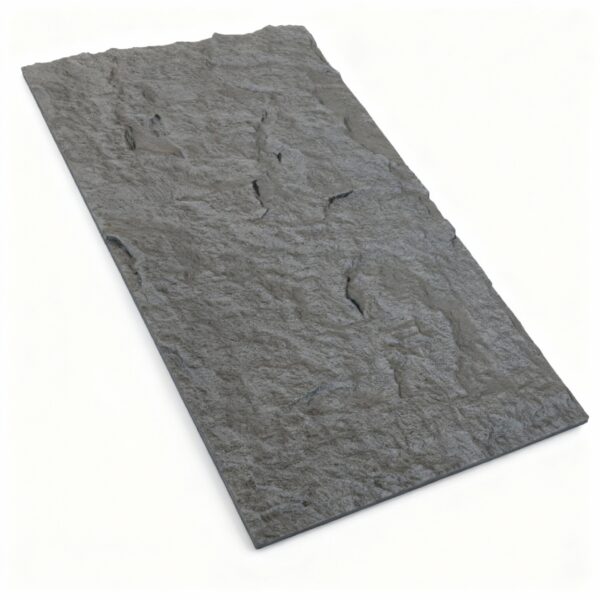 Panneau Décoratif en Pierre polyuréthane noir M6- Imitation Pierre 3D Imperméable