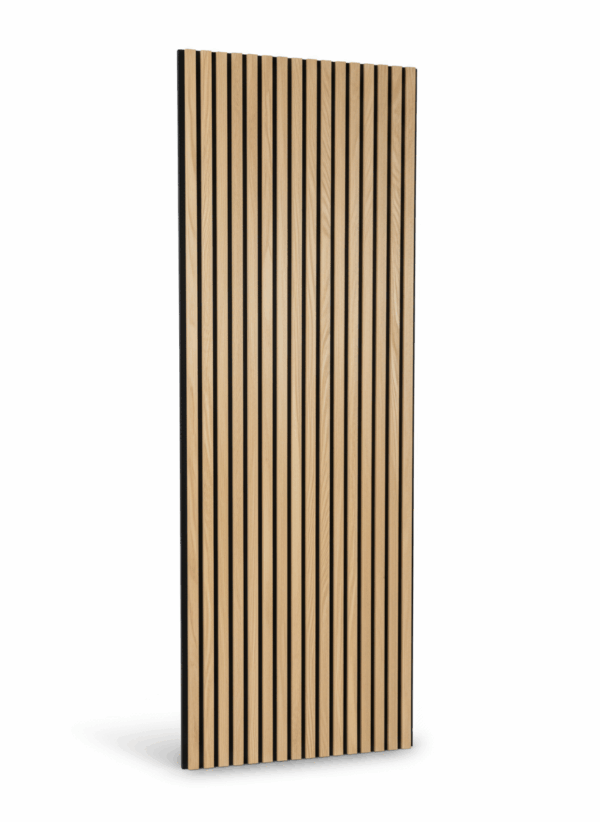 3D panneau mural acoustique en bois Natural