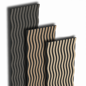 3D panneau mural acoustique en bois ZIGZAG – Image 3