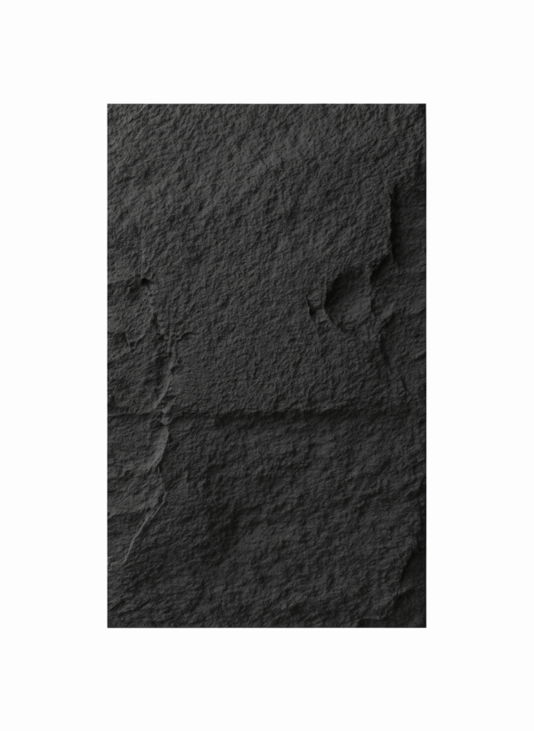 Panneau Décoratif en Pierre polyuréthane NOIR - Imitation Pierre 3D Imperméable