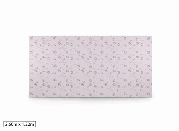Panneau PVC Hello Kitty rose 244 x 122 cm