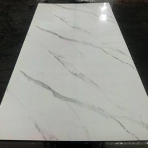 Panneau PVC marbre blanc et gris 244x122CM
