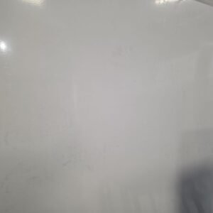Panneau PVC marbre blanc uni 244x122