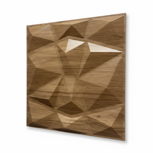 Carreaux muraux 3D Effet bois 50*50cm