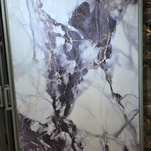 Panneau PVC marbre Gris marbré 244x122