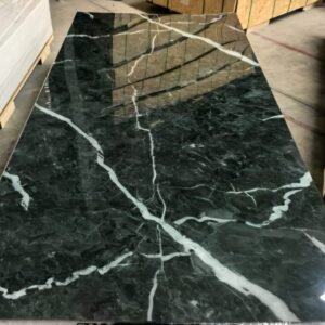 Panneau PVC marbre Noir marbré 244x122 cm