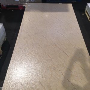 Panneau Mural PVC marbre Bege effet pierre 244x122 cm