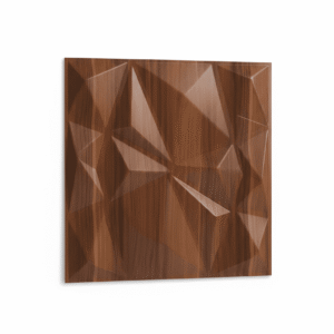Carreaux muraux 3D bois medium 50x50 cm